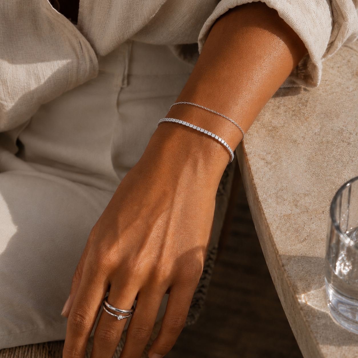 Tennis Bracelet Silver
