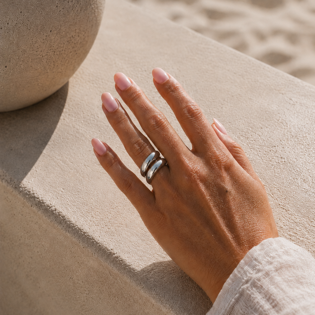 Aura Ring Silver