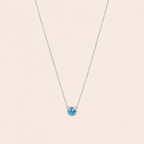 Birthstone Pendants Silver