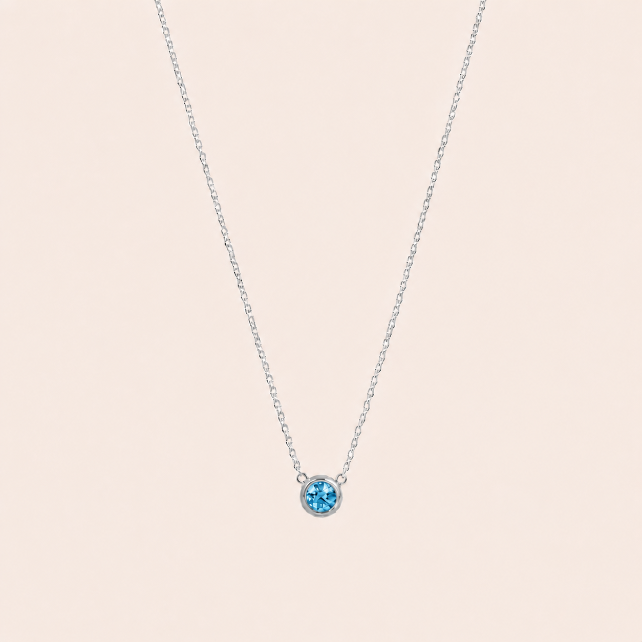 Birthstone Pendants Silver