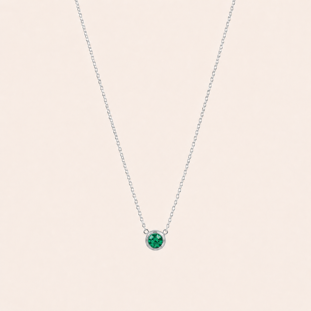 Birthstone Pendants Silver