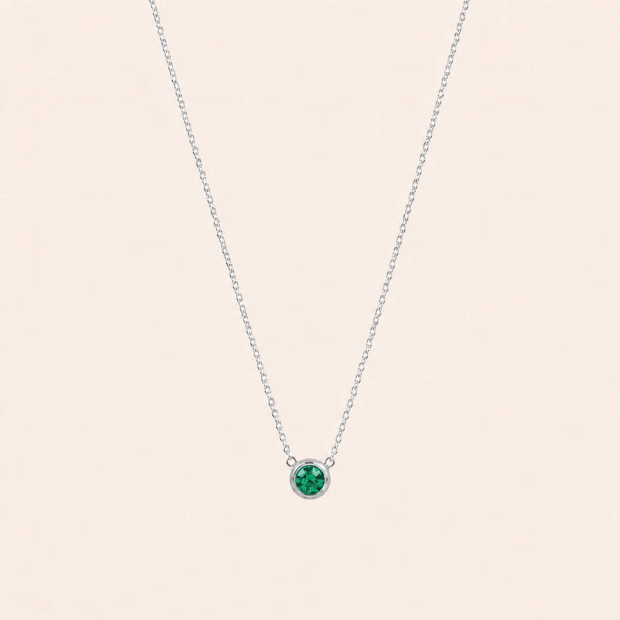 Birthstone Pendants Silver
