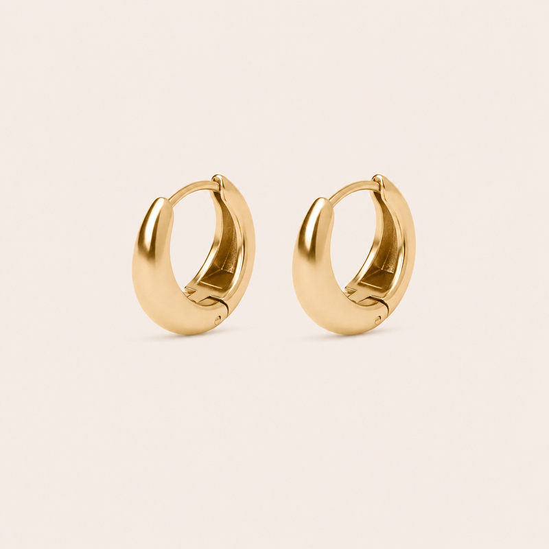 Statement Earrings Gold