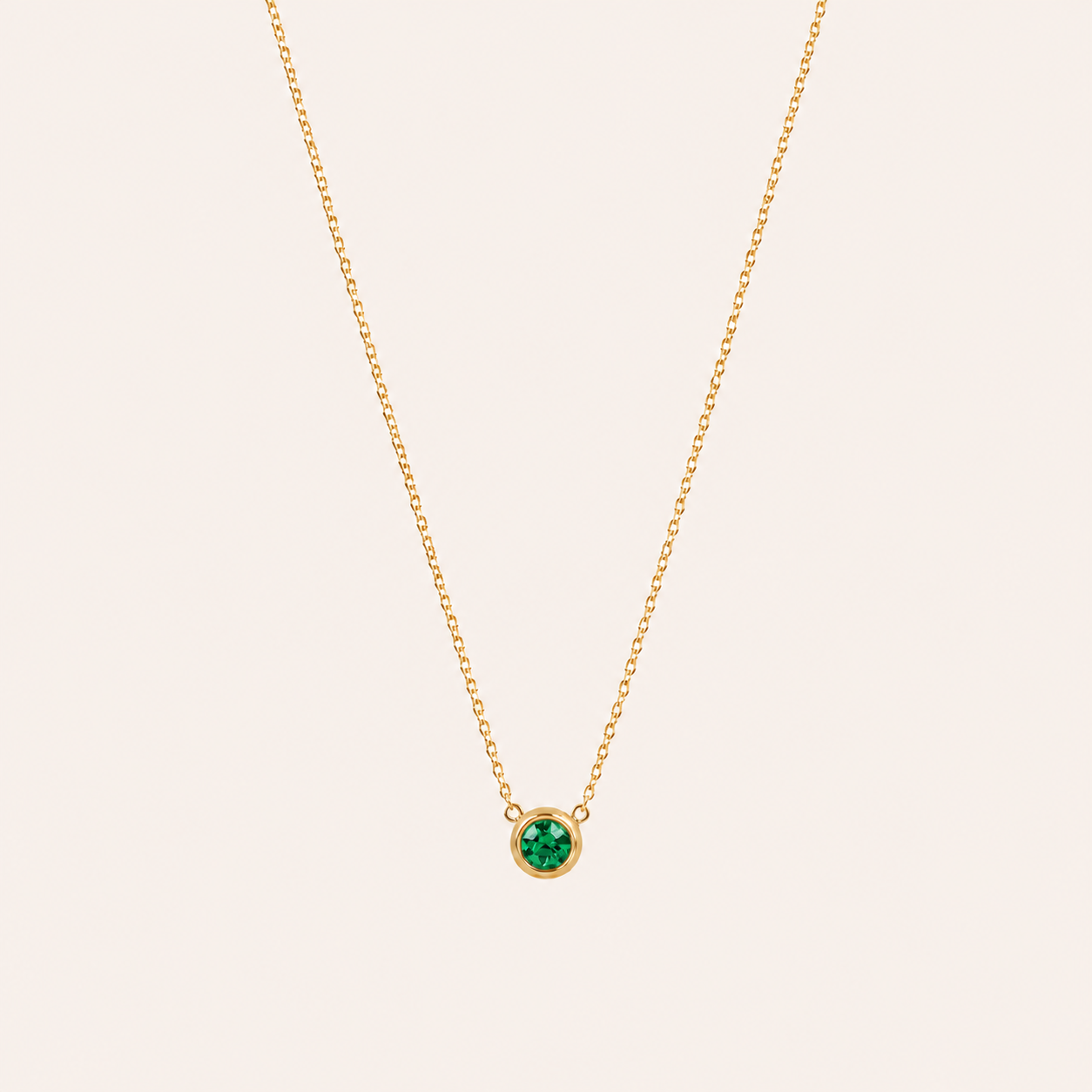 Birthstone Pendants Gold