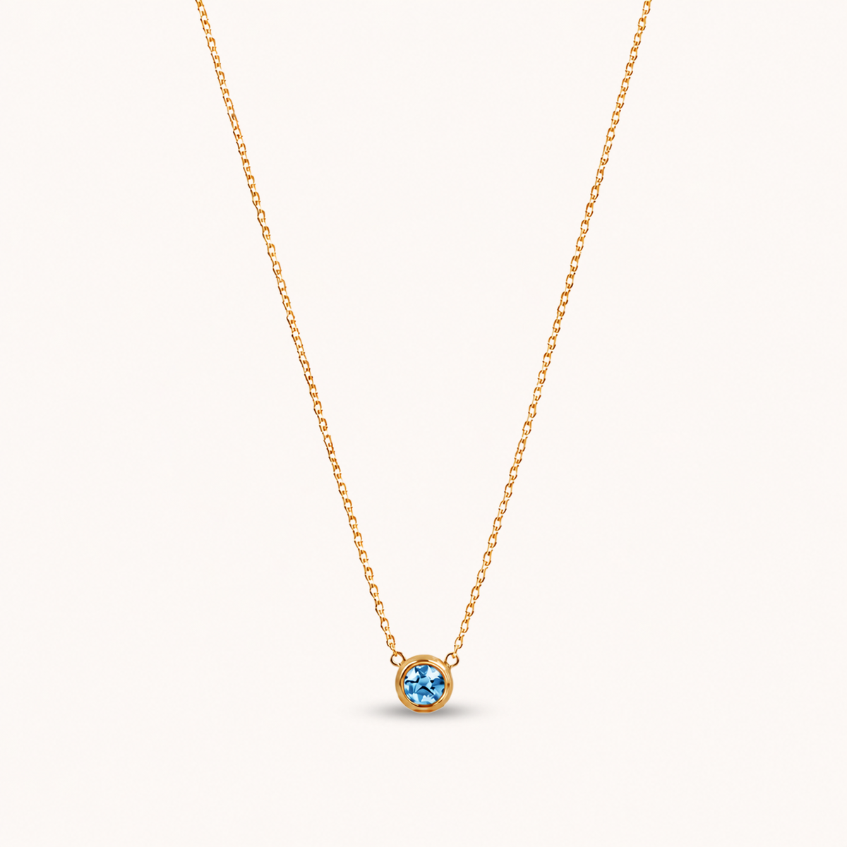 Birthstone Pendants Gold