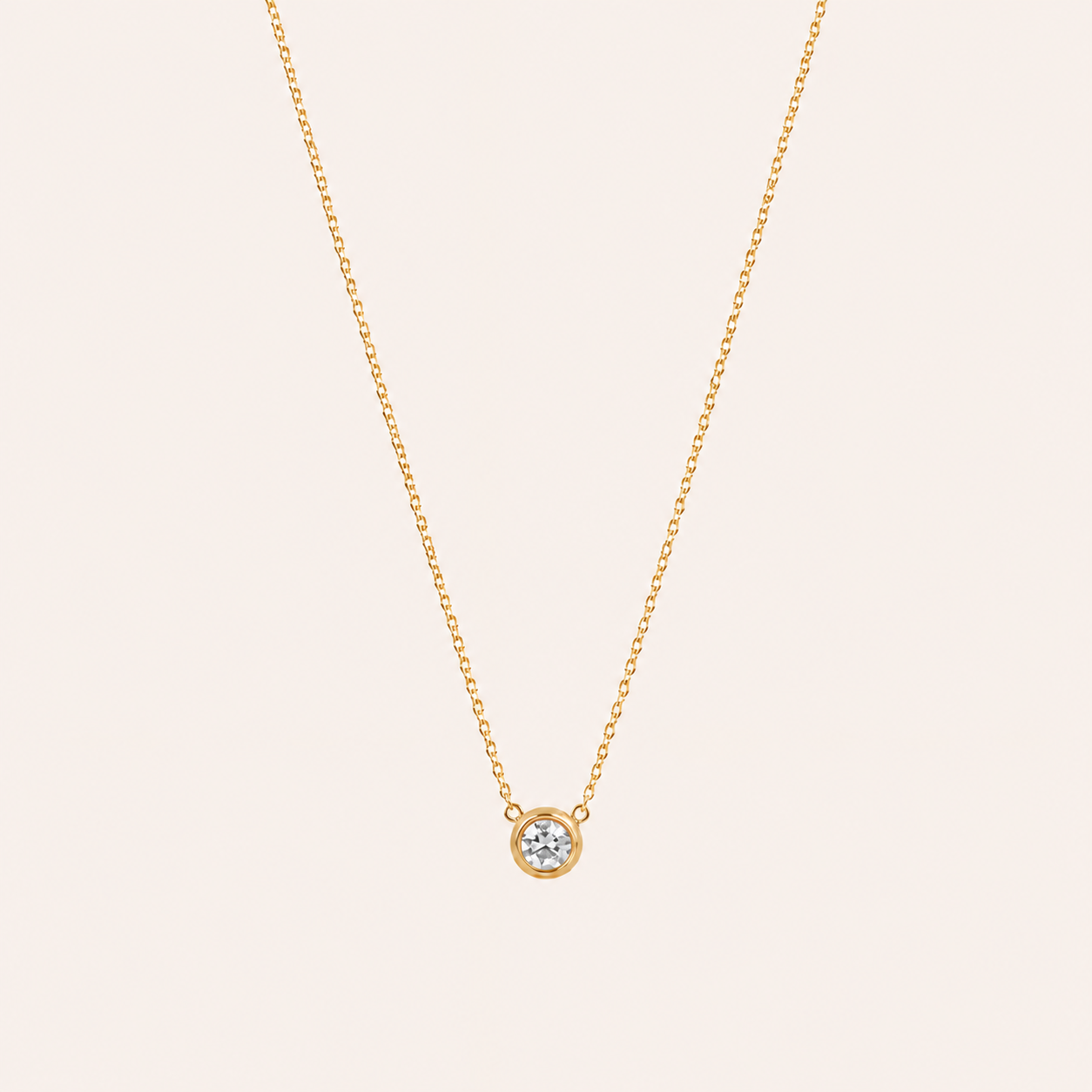 Birthstone Pendants Gold