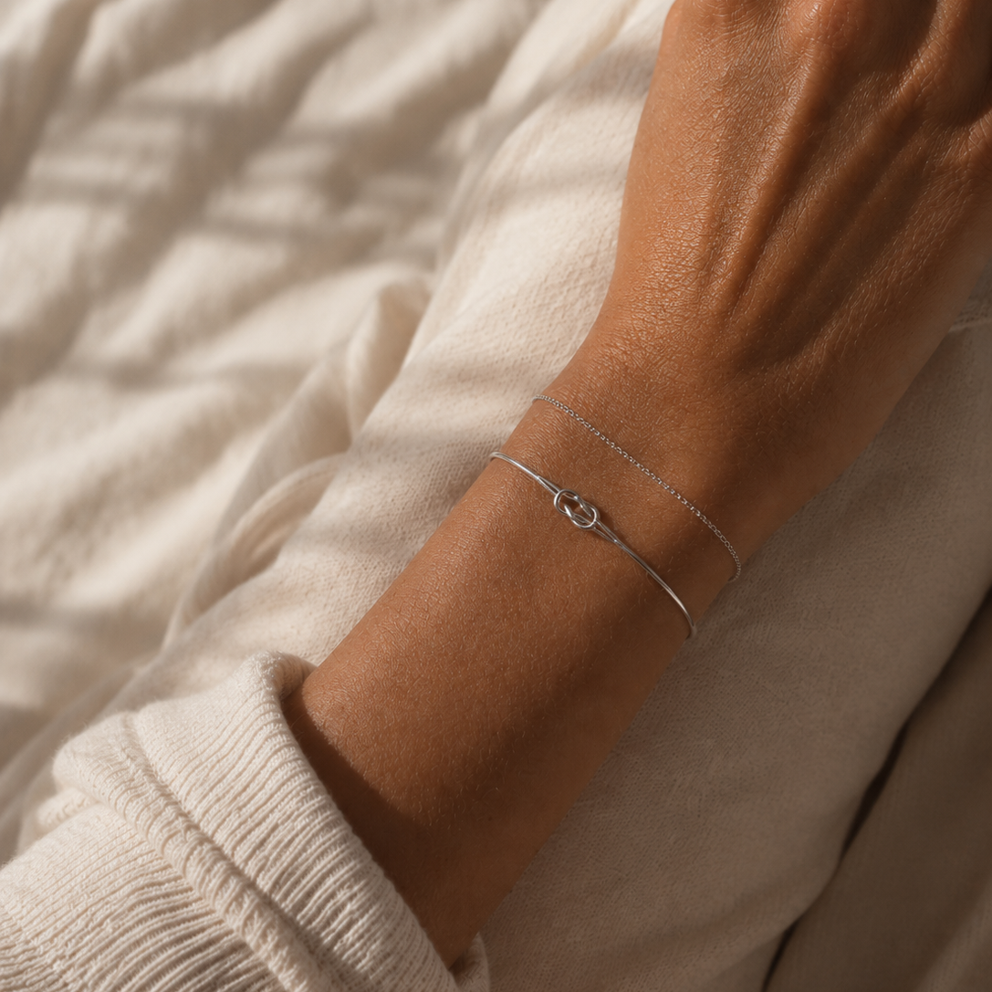 Loop Bracelet Silver