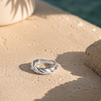 Wave Ring Silver