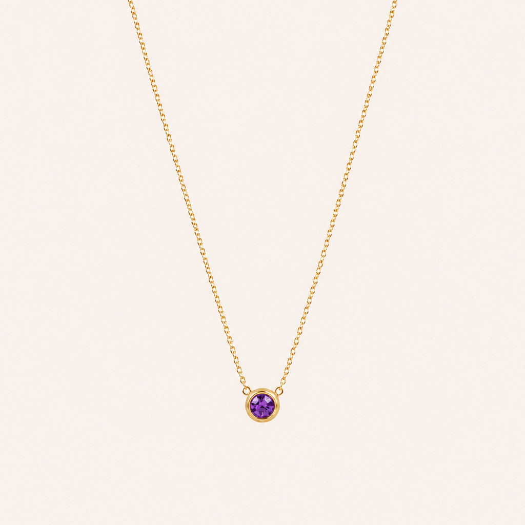 Birthstone Pendants Gold