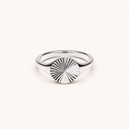 Sol Signet Ring Silver