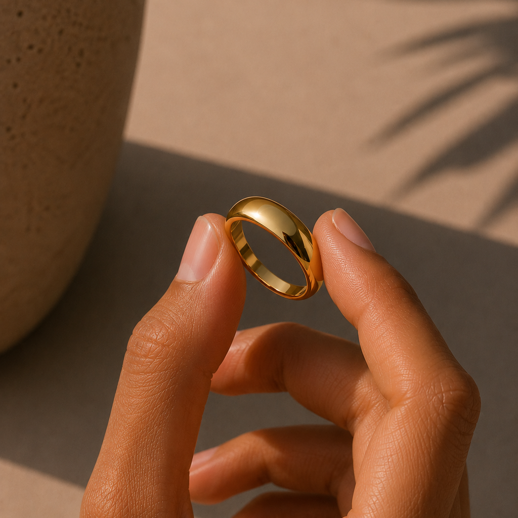 Dome Ring Gold