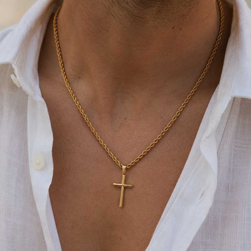 Cross Pendant Gold