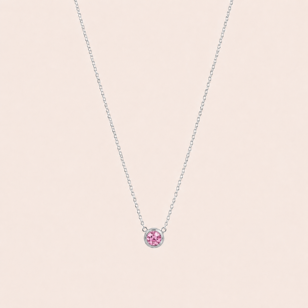 Birthstone Pendants Silver