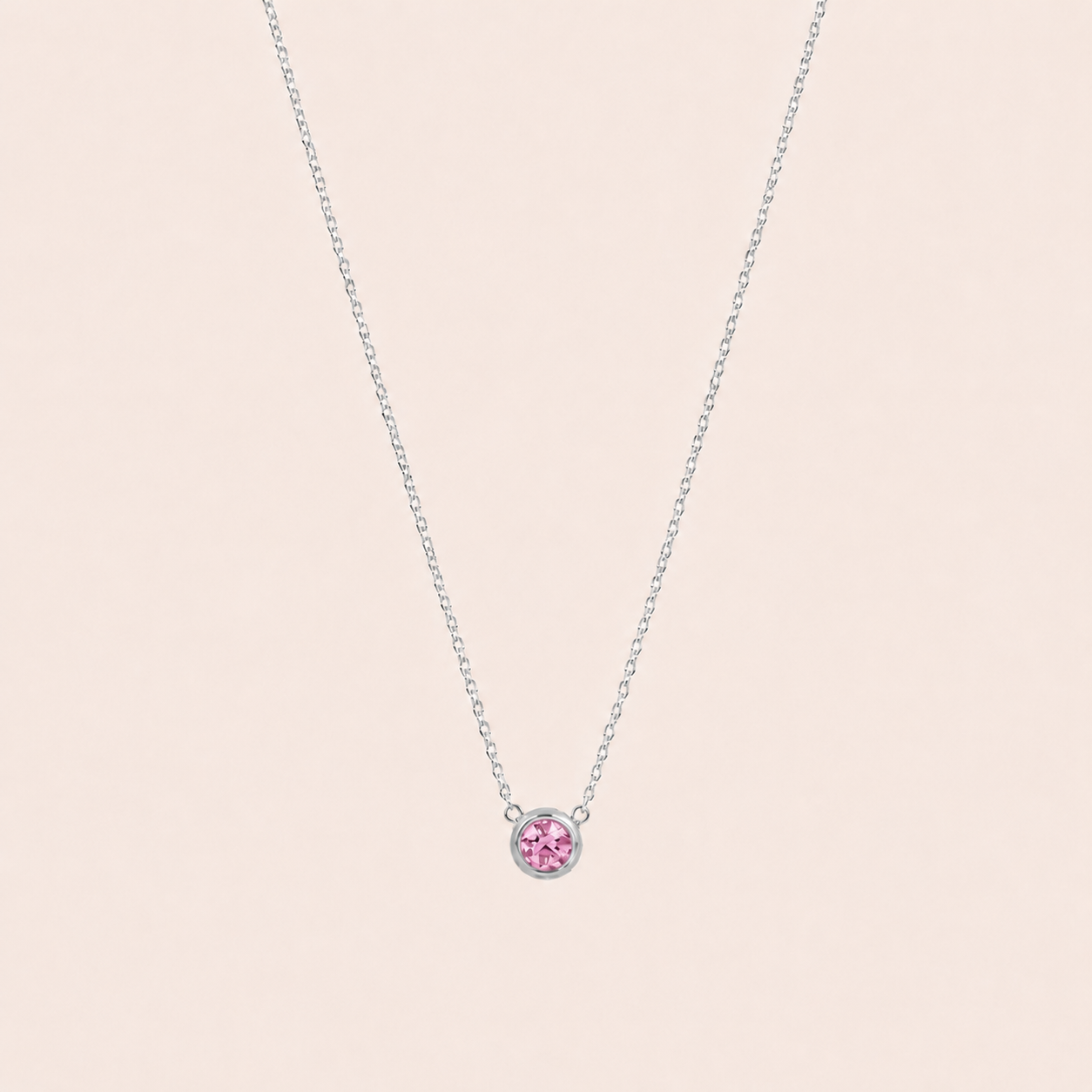Birthstone Pendants Silver