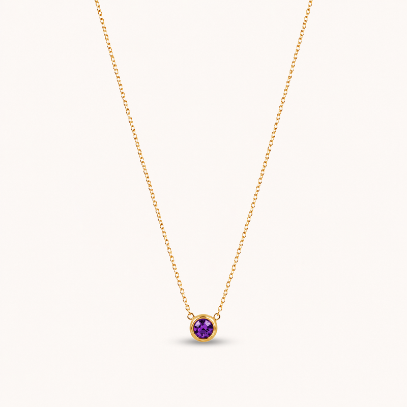 Birthstone Pendants Gold