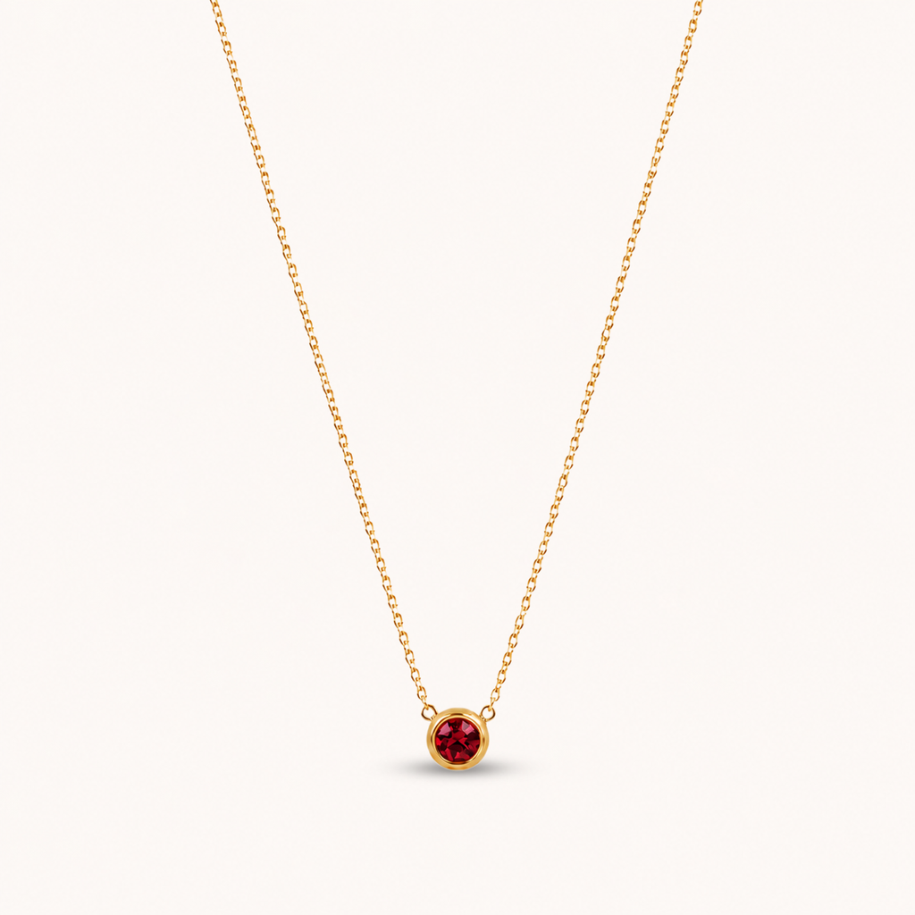 Birthstone Pendants Gold