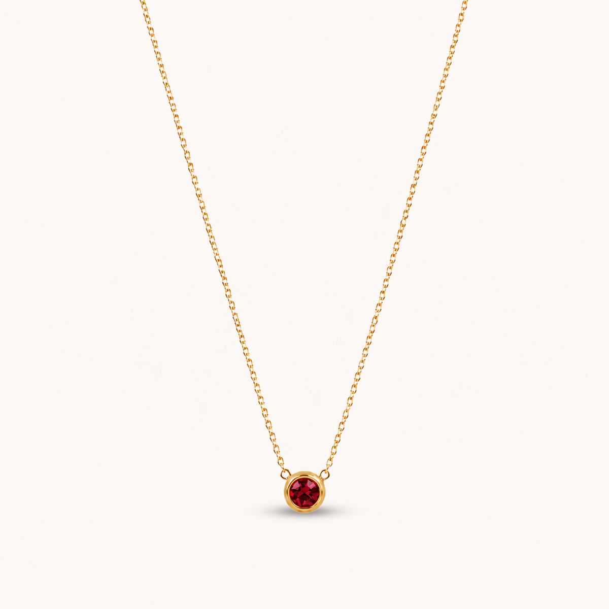 Birthstone Pendants Gold