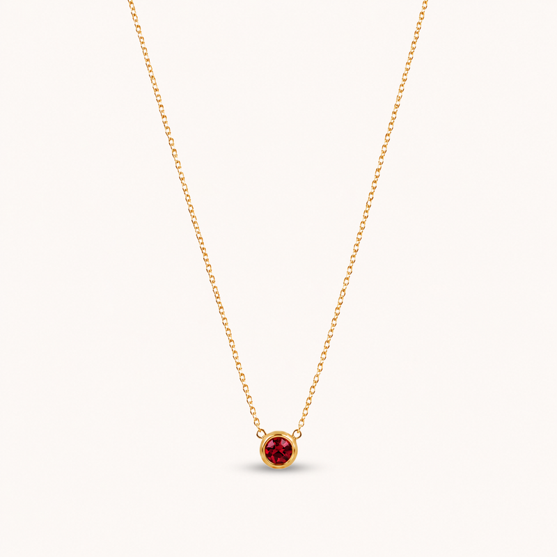 Birthstone Pendants Gold