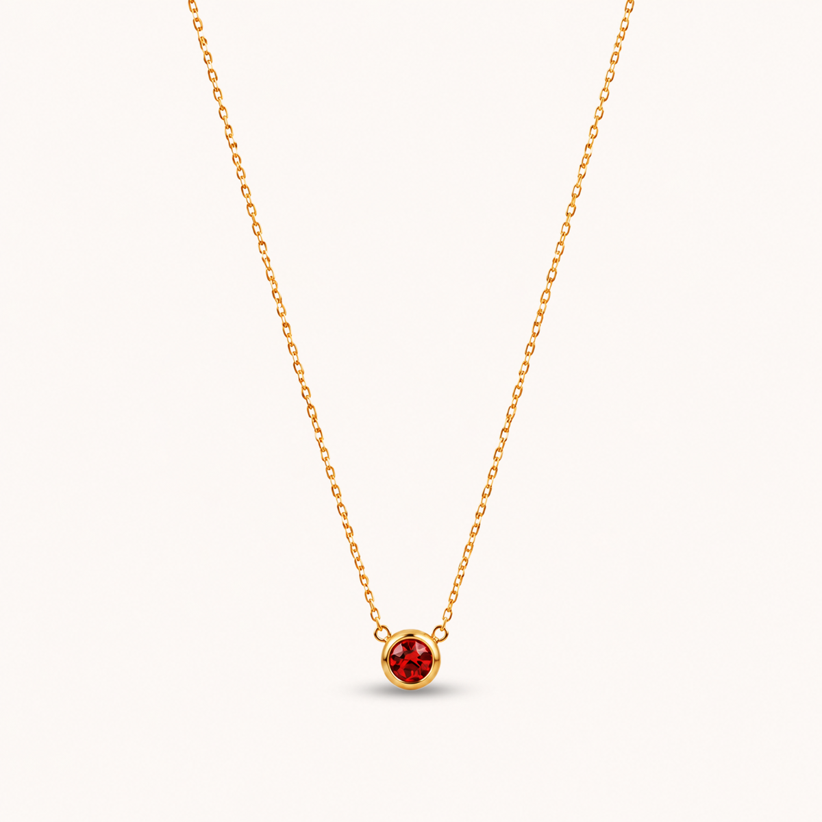Birthstone Pendants Gold