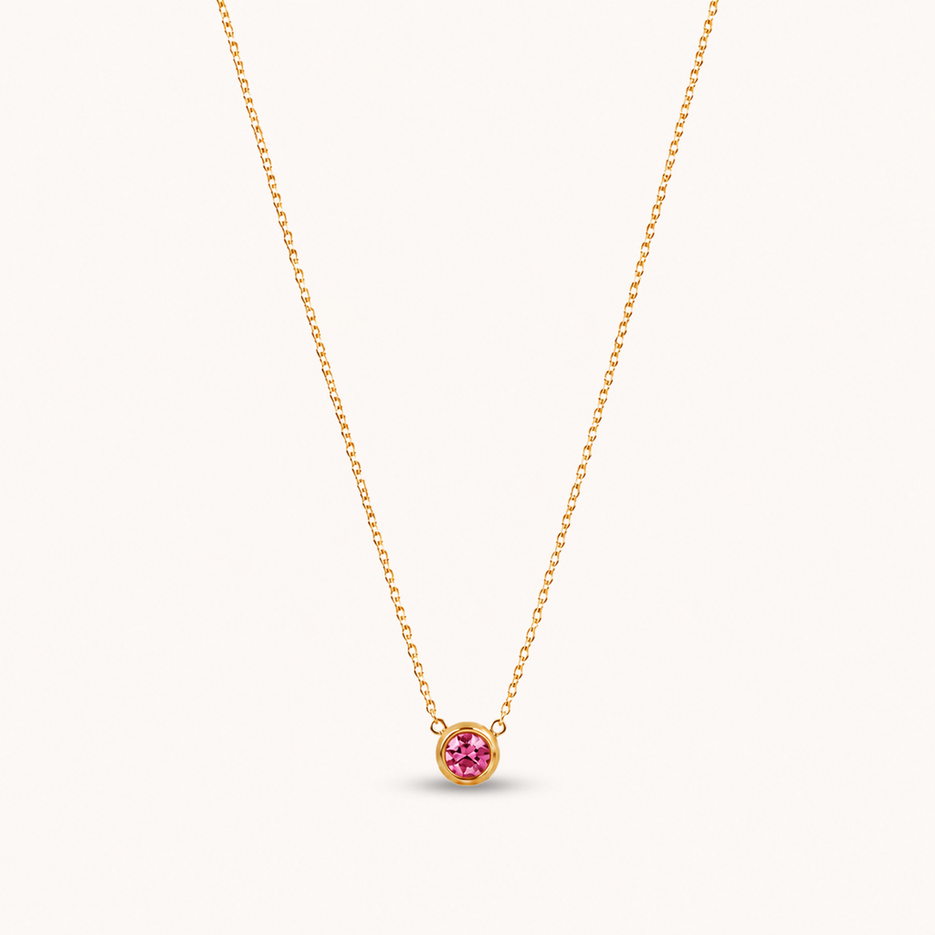 Birthstone Pendants Gold
