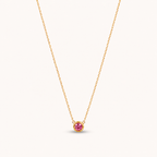 Birthstone Pendants Gold