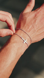 Cross Armbånd Sølv