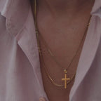 Cross x Rope Set - Gold