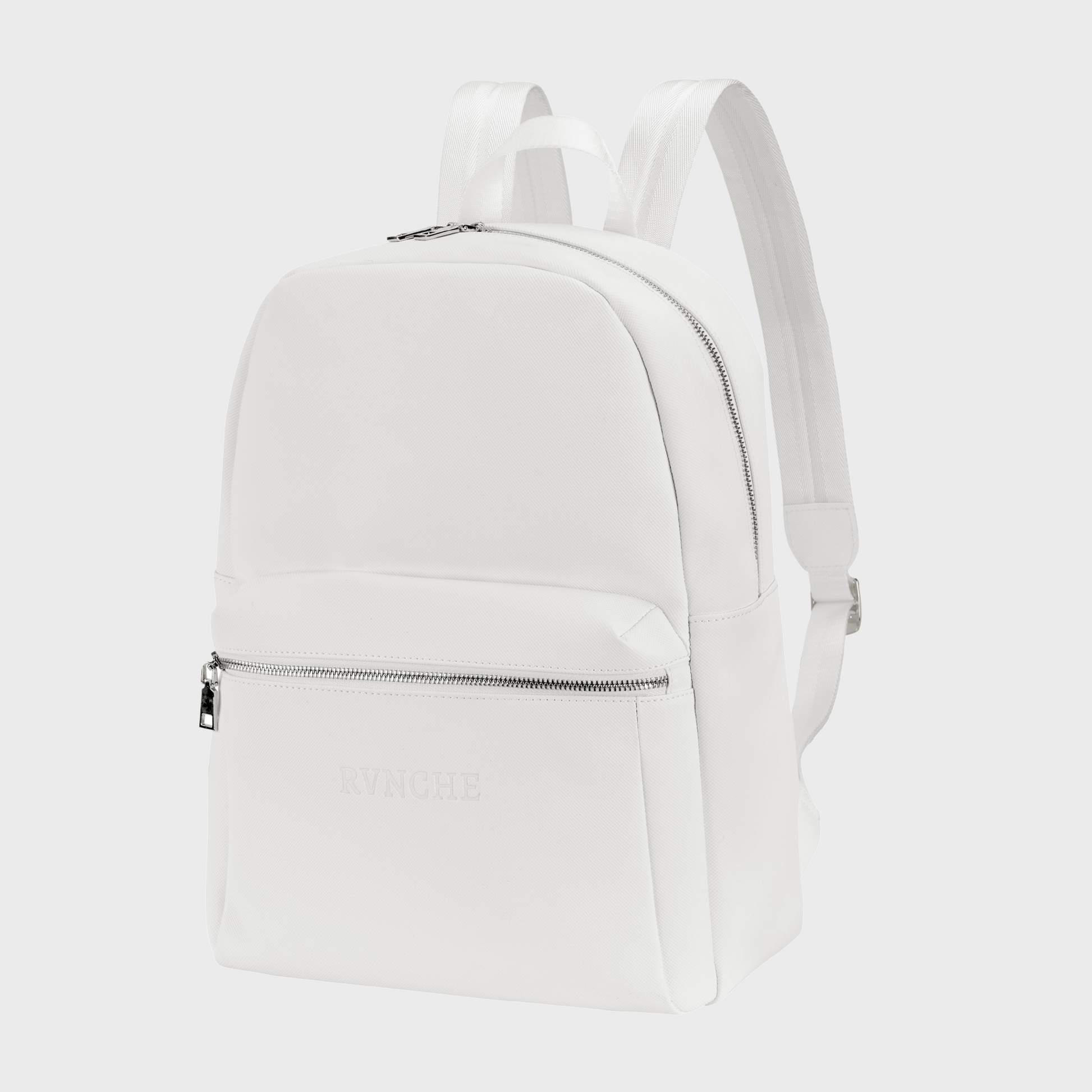 White sales backpack leather