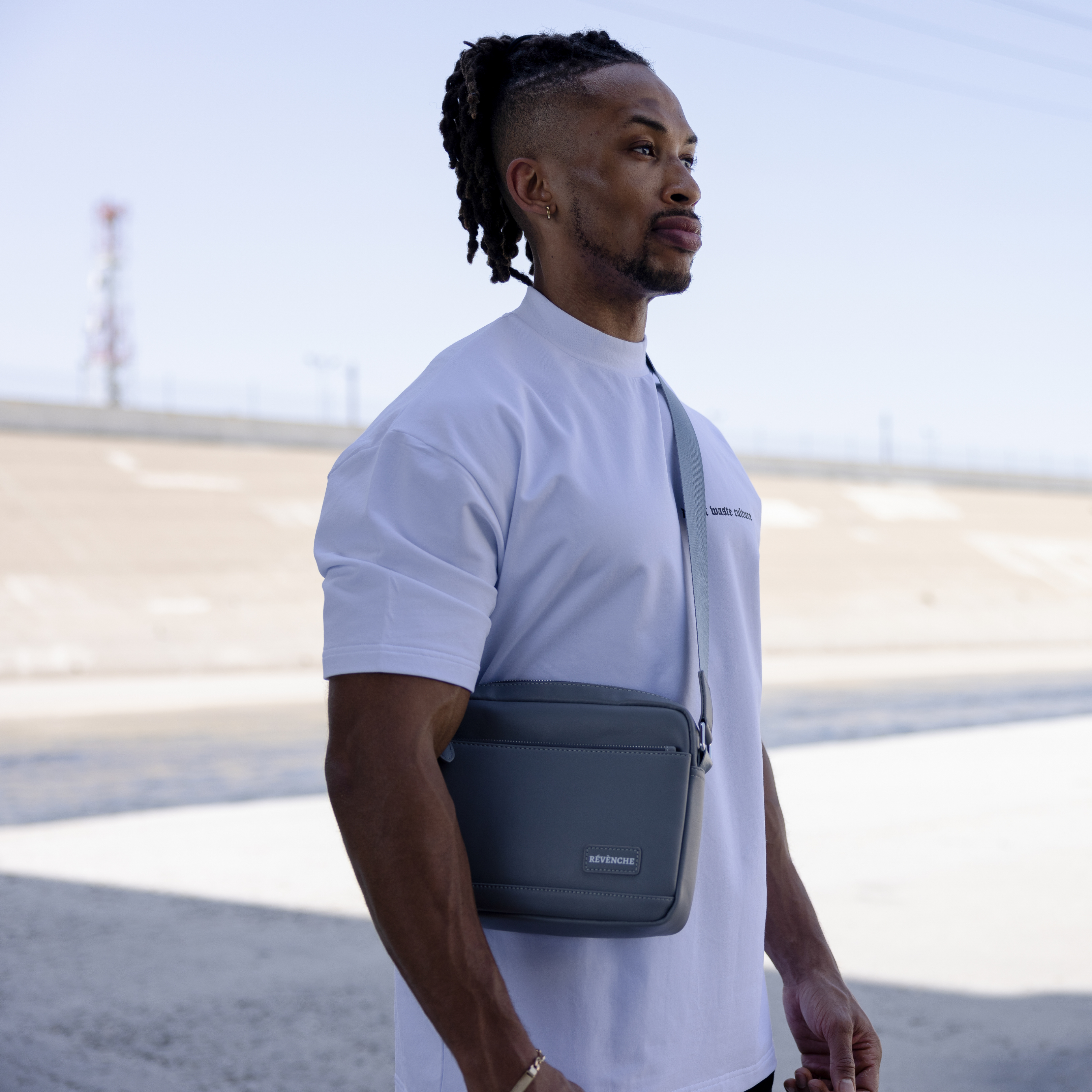 Crossbody Bag - Nardo Grey